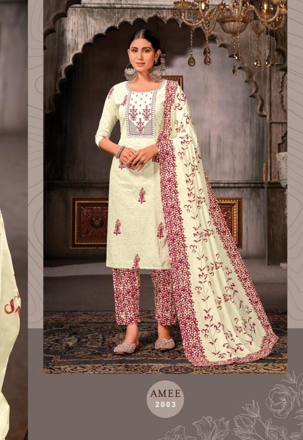 Jt Amee Vol 2 Ready Made Embroidery Lawn Collection